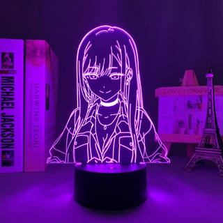 โคมไฟตั้งโต๊ะ led ลายการ์ตูนอนิเมะ Darling Kitagawa Marin 3d สําหรับตกแต่งบ้าน ห้องนอน ของขวัญวันเกิด