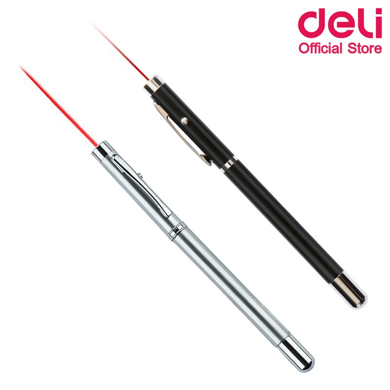 deli-3934-laser-pen-ปากกาเลเซอร์ยืดได้-แพ็คกล่อง-12-ด้าม-ปากกา-ปากกาเลเซอร์-อุปกรณ์การเขียน-อุปกรณ์การเรียน-ปากกา