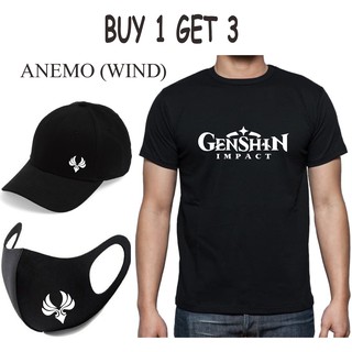 เสื้อยืด พิมพ์ลาย GENSHIN IMPACT GENSHIN IMPACT BUNDLE Hat สําหรับเด็ก และผู้ใหญ่