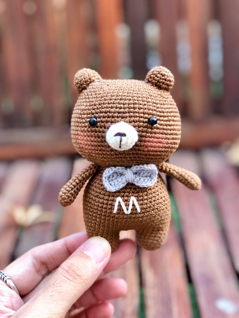 ตุ๊กตาหมี-พร้อมส่ง-เปลี่ยนชื่อ-ตุ๊กตาถัก-ของขวัญแต่งงาน-วาเลนไทน์-แต่งงาน-ตุ๊กตาบ่าวสาว-ตุ๊กตาหมี-ของขวัญ-วาเลนไท-คู่รัก