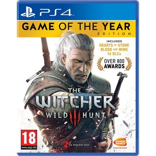 [+..••] PS4 THE WITCHER 3: WILD HUNT [GAME OF THE YEAR EDITION] (เกม PlayStation 4™🎮)