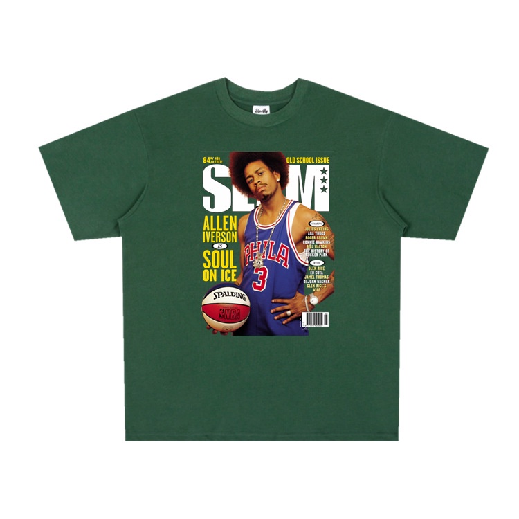 tshirtฝ้ายเสื้อยืดสีดำอินเทรนด์-เสื้อยืดแขนสั้น-ผ้าฝ้าย-ทรงหลวม-ลาย-nba-allen-iverson-the-answer-สไตล์ฮิปฮอปs-4xls-5xl