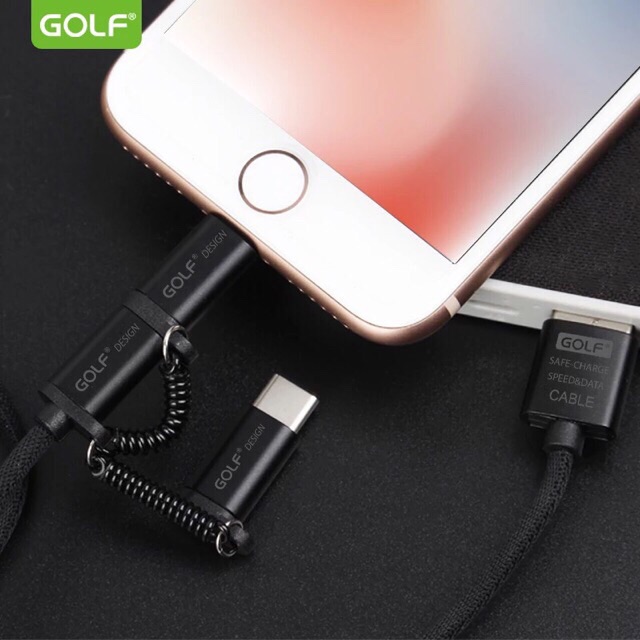 golf-สายชาร์จusb-gc-51-2-4a-soft-3in-1-cable-สำหรับมือถือทุกรุ่น-ios-micro-type-c