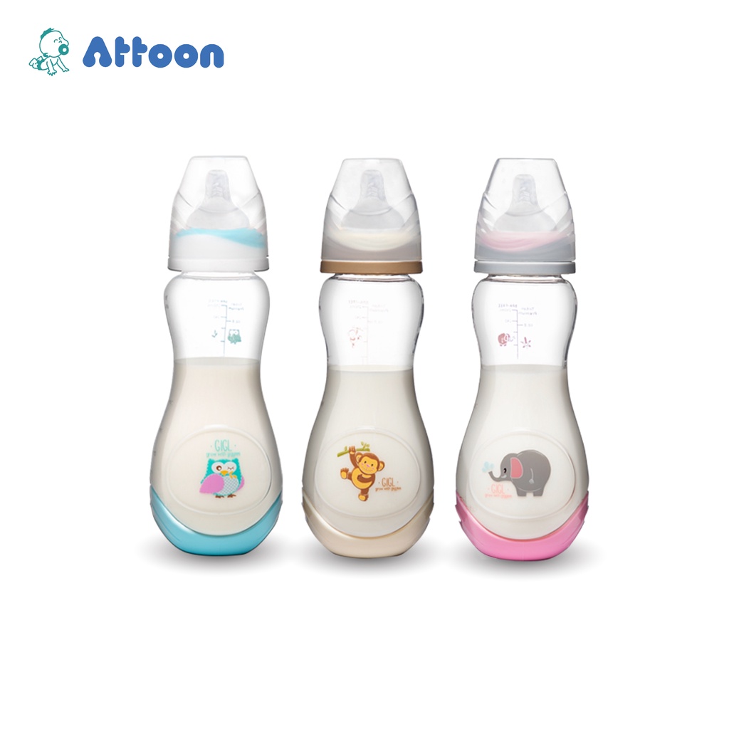 ขวดนมเด็ก ATTOON CENTER ขวดนมเด็ก ขวดนมทารก ขวดน้ำหัดดูด เสมือนเต้านม ...