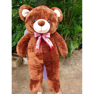 เช็ครีวิวสินค้า🐻ตุ๊กตาหมี  หมีเท็ดดี้ ขนาด 100  เซนติเมตร ตุ๊กตาตัวใหญ่  🐻l ตุ๊กตาราคาถูก ตุ๊กตาราคาโรงงาน ตุ๊กตาผ้าขน