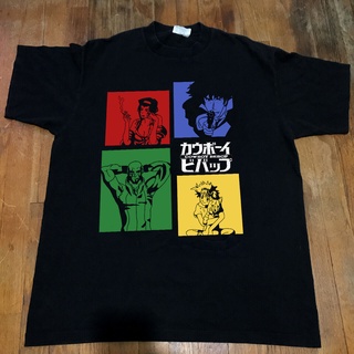 T-shirt  ขายดี เสื้อยืดลําลอง แขนสั้น พิมพ์ลายการ์ตูนอนิเมะ สไตล์คาวบอย ญี่ปุ่น สําหรับผู้ชายS-5XL