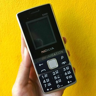 โทรศัพท์มือถือ NOKIA PHONE 6300 (สีกรม)  3G/4G รุ่นใหม่ โนเกียปุ่มกด