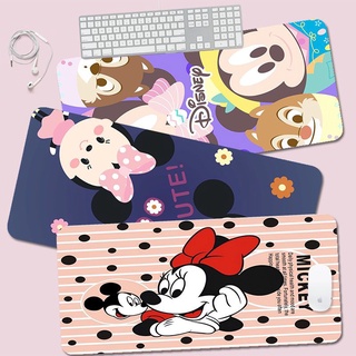 Disney Mickey Mouse Custom Skin Office Computer Desk Mat Table Keyboard Big Mouse Pad Laptop Cushion Non-slip Desktop Ma