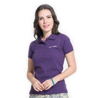 BODY GLOVE Womens Basic Polo เสื้อโปโล ผู้หญิง สีม่วง-26