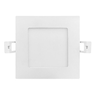 Chaixing Home โคมดาวน์ไลท์หน้าเหลี่ยม (LED 6 วัตต์) Daylight SYLVANIA รุ่น Lighter SQ V2 6W/DL ขนาด 3.5 นิ้ว สีขาว