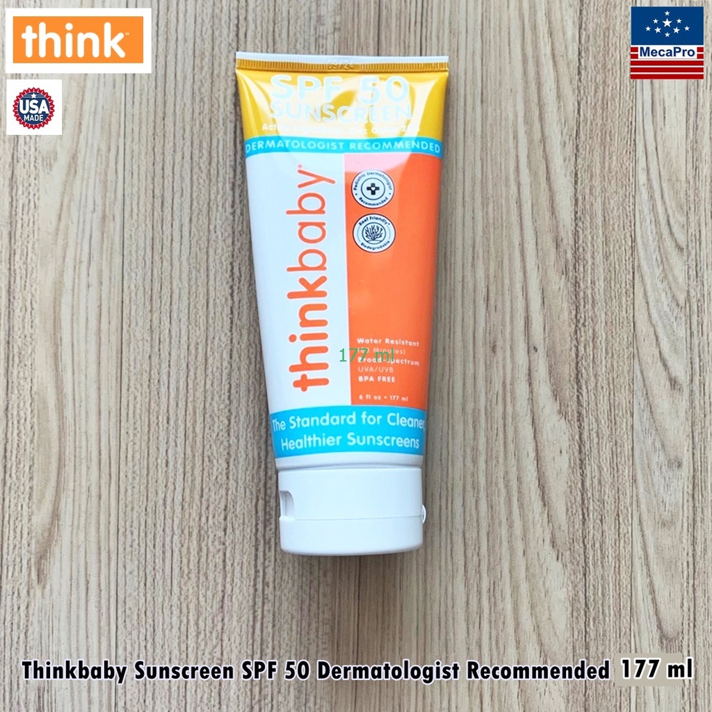 Think® Thinkbaby Sunscreen SPF 50 Dermatologist Recommended 177 ml ครีม ...