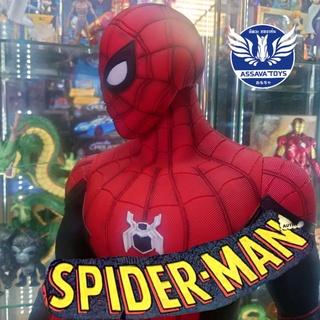 โมเดล Spiderman ตัวใหญ่ Big Size สูง 80 Cm โคตรเหมือนจริง อลังการงานสร้าง  วัสดุอย่างดี ราคาถูก รับรองคุ้ม สวยสุดๆไปเลย