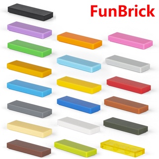 [Funbrick] กระเบื้องแบน 1x3 63864 เข้ากันได้กับของเล่นตัวต่อ Blcok คลาสสิกที่มีชื่อเสียง MOC DIY 50 ชิ้น