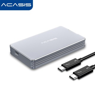 ภาพหน้าปกสินค้าAcasis กล่อง Usb 4 .0 M.2 Nvme Enclosure , 4 40Gbps SSD สายเคเบิลอลูมิเนียม Type C สําหรับแล็ปท็อป TBU401 ที่เกี่ยวข้อง