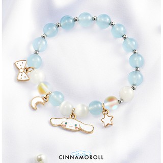Tide color painting x Sanrio Cinnamon dog crystal bracelet girls ins niche design 2021 new transfer bracelet