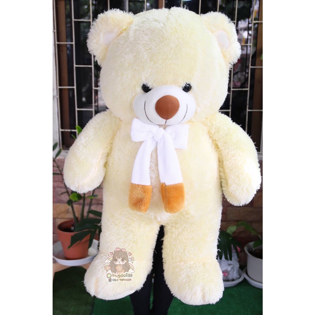 ภาพหน้าปกสินค้าตุ๊กตาหมีขนปุย ตัวใหญ่ขนาด 110 cm. ราคาถูกมาก (มีเก็บเงินปลายทาง)