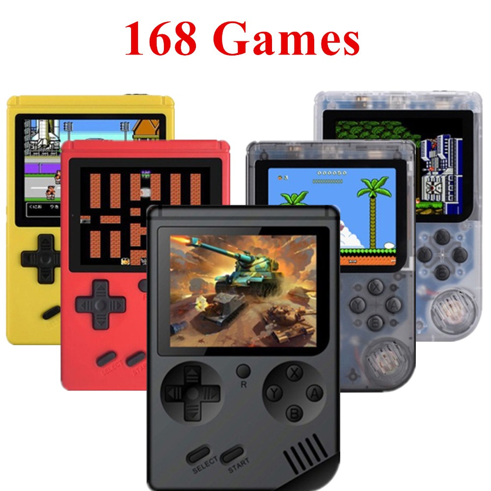 ภาพหน้าปกสินค้า168 GAMES RS6 Mini Retro เกมกดจอ LCD 2.8 นิ้ว มีเกมในตัว จากร้าน circulation.th บน Shopee