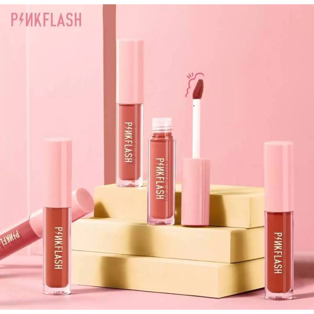 pinkflash-ลิปสติกเนื้อแมท-กันน้ำ-ติดทนนาน-melting-matte-lip-cream-2-3-g