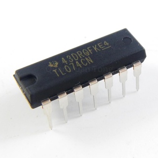 TL074 TL074CN JFET Input Quad Opamp