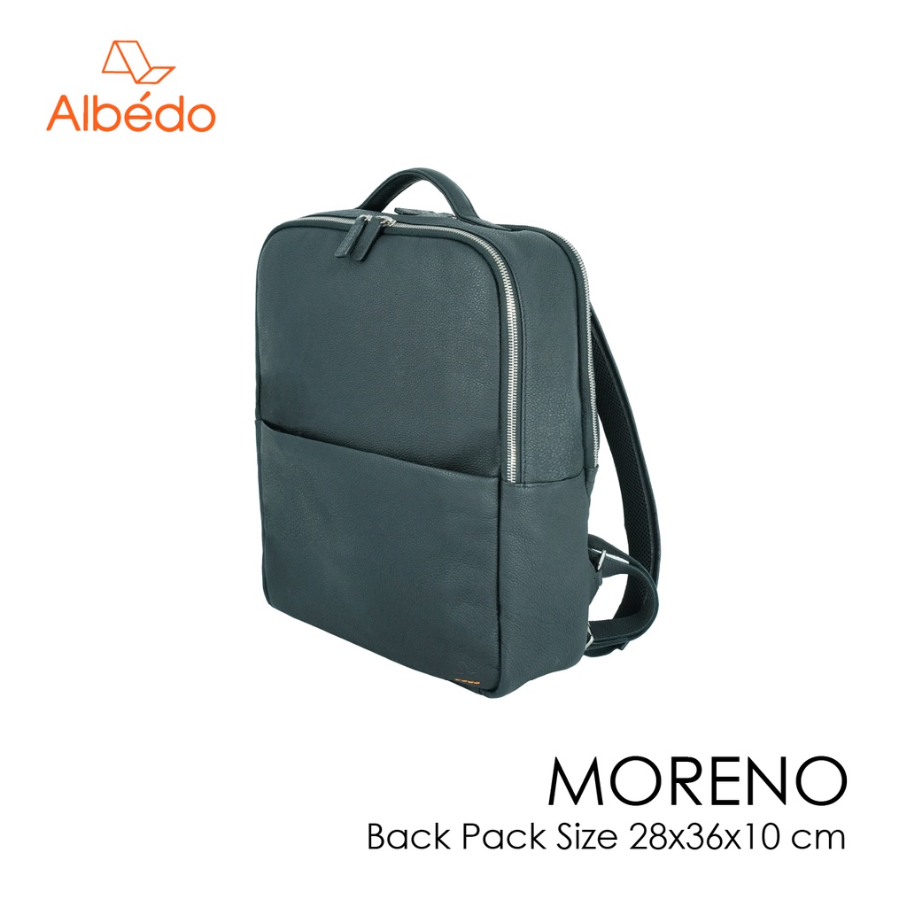 albedo-moreno-backpack-กระเป๋าเป้-กระเป๋าสะพายหลัง-กระเป๋าหนัง-รุ่น-moreno-mn01699