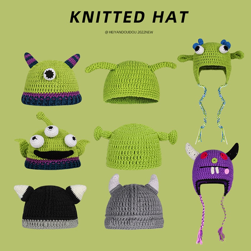 ราคาและรีวิวPlankton Young หมวกถัก มีฮู้ด ผ้าขนสัตว์ ลายการ์ตูนน่ารัก สีเขียว เหมาะกับฤดูใบไม้ร่วง ฤดูหนาว สําหรับผู้หญิง