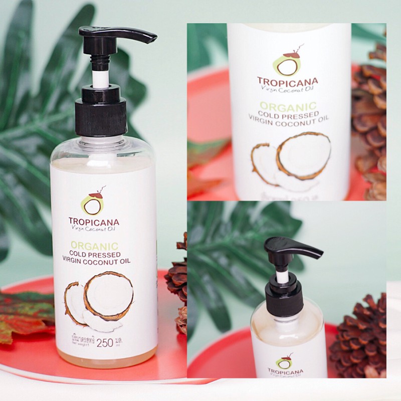 tropicana-organic-cold-pressed-virgin-coconut-oil-น้ำมันมะพร้าวบริสุทธิ์สกัดเย็นออร์แกนิก-ราคาขายส่งถูกที่สุด