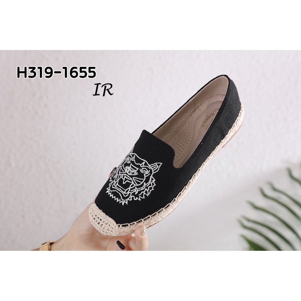 h319-1655-รองเท้าลำลองผ้าแคนวาส-พื้นซอฟนวมนุ่มใส่สบายเท้า