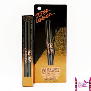 🔥โปรค่าส่ง25บาท🔥SIVANNA COLORS SUPER LONGER MASCARA ซีเวนน่า คัลเลอร์ส ซุปเปอร์ ลองเกอร์ มาสคาร่า : HF9024