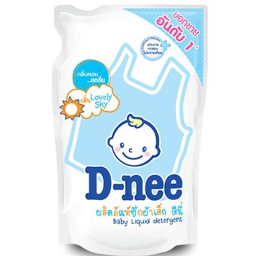 ภาพสินค้าD-nee ดีนี่น้ำยาซักผ้าเด็ก 600มล. (ขายยกลัง) จากร้าน nps789shop บน Shopee ภาพที่ 3