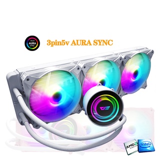 Aio พัดลมระบายความร้อน CPU ARGB LGA 2066 1155 2011 AM3+ AM4 AMD