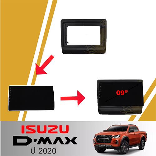 จอแอนดรอยด์-ips-9-นิ้ว-พร้อม-หน้ากากวิทยุ-isuzu-d-max-ปี-2020-tk715-l-android-l-wifi-l-bluetooth-กล้องมองหลัง