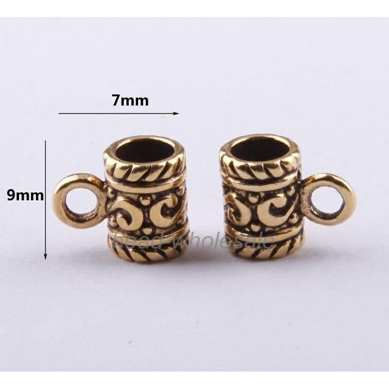 25-ลูกปัดธิเบต-ตัวคั่นลูกปัด-พร้อมส่งขนาด-9x7mm-ราคาต่อชิ้น