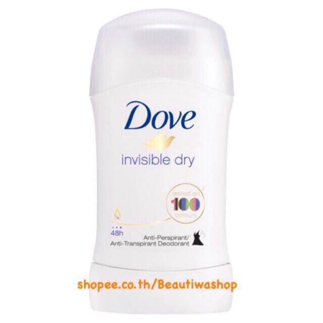 DOVE SENSITIVE ANTI PERSPIRANT DEODORANT STICK 40ML FRAGRANCE FREE 48