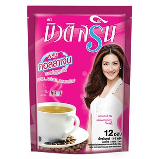 บิวติสริน กาแฟปรุงสำเร็จชนิดผง ผสมคอลลาเจน 144 กรัม