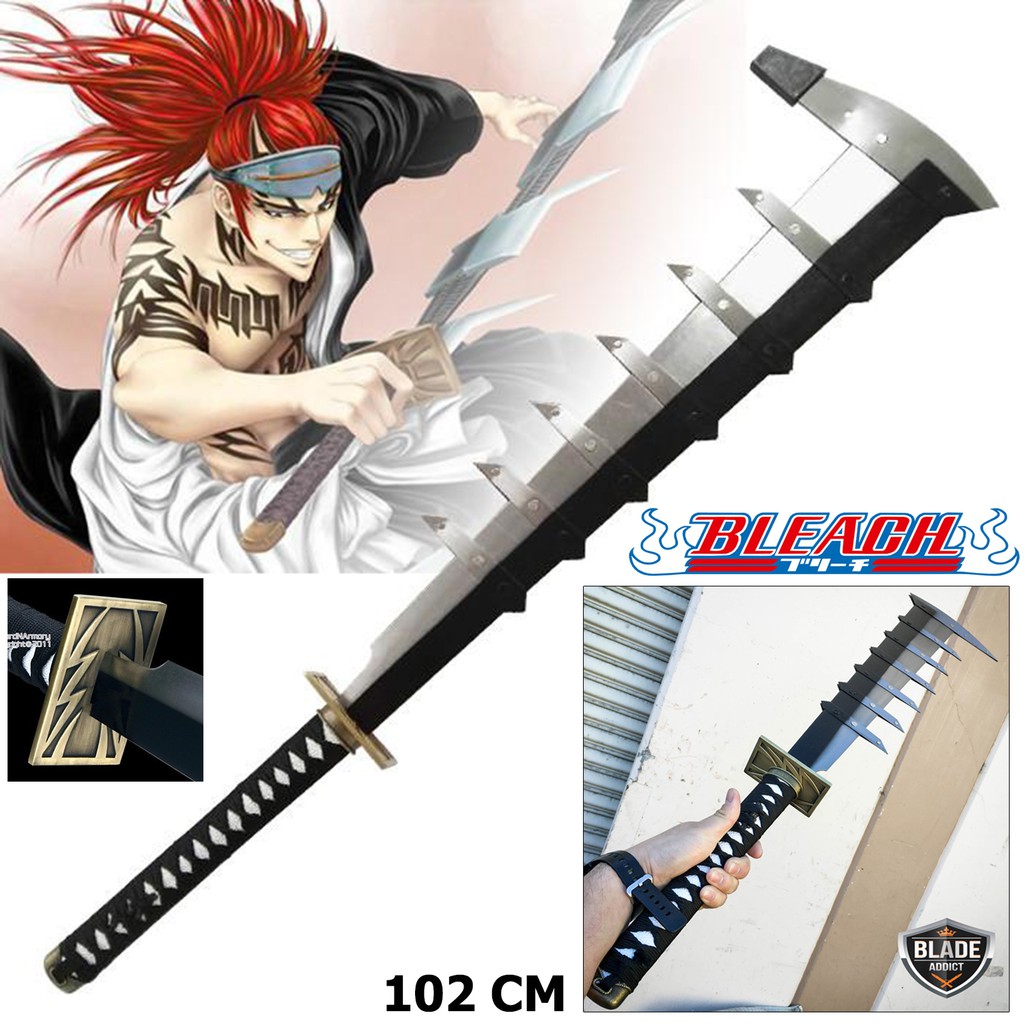 japan-ดาบซามูไร-คาตานะ-bleach-เทพมรณะ-renji-abarai-อาบาราอิ-เร็นจิ-zabimaru-ดาบซาบิมารุ-รุ่น-82021