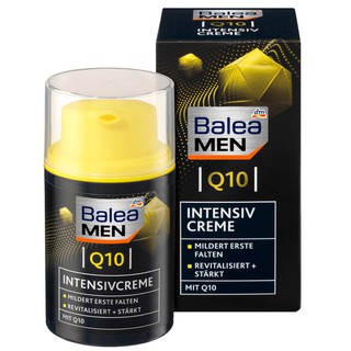 สินค้า ครีมฟื้นฟูผิว ลดเลือนริ้วรอย สำหรับผู้ชาย สูตรเข้มข้น 50 มล Balea Men energy Q10 intensive Cream 50 ml