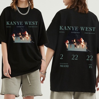 Tshirtคอลูกเรือcrew neckCpfm XYZ เสื้อยืดลําลอง แขนสั้น พิมพ์ลายกราฟฟิติ Snails Not Playas Atlanta Kanye West สไตล์ฮิปฮอ