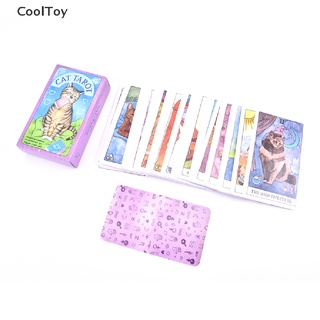 Cooltoy ไพ่ทาโรต์ ภาษาอังกฤษ เต็มรูปแบบ เกมกระดานสํารับครอบครัว เล่นของขวัญ