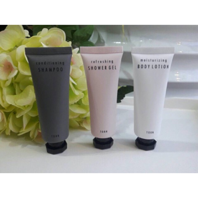 ของใช้ในโรงแรม-amenities-kit-showergel-shampoo-conditioning-30-ml