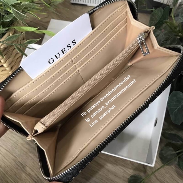 พร้อมส่งความสวย-new-arrival-guess-factory-womens-zip-around-long-wallet-2017-แท้-outlet-กระเป๋าสตางค์ใบยาวรุ่นใหม่