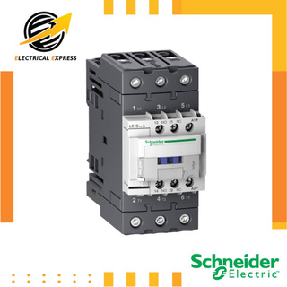 Schneider / แมกเนติก คอนแทคเตอร์ / Magnetic contactor / LC1D / LC1D40AB7 / 3P 40A 24VAC 1NO+1NC