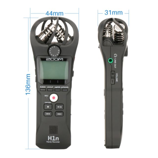 zoom-h1n-handy-recorder-เครื่องบันทึกเสียง-zoom-h1n-zoom-h1n-free-microsd-32gb-ประกันศูนย์-1ปี