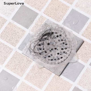 SUPER♥ 20PC Disposable Bathroom Kitchen Floor Drain Sticker Hair Filter Sink Strainer HOT