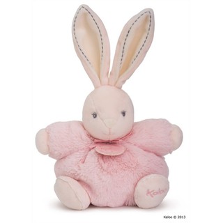 Kaloo ตุ๊กตากระต่าย  PERLE - SMALL CHUBBY RABBIT PINK สีชมพู