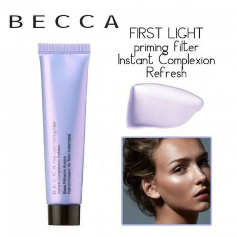 พร้อมส่ง !! BECCA FIRST LIGHT PRIMING FILTER 15 ML. Shopee Thailand
