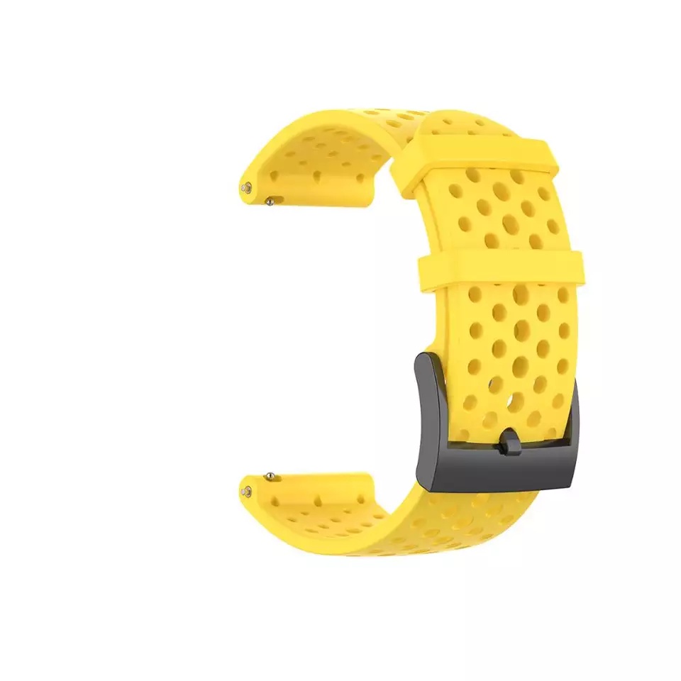 Cinturino Garmin Venu Sq Cinturino In Silicone Di Ricambio Per Suunto 7/9/9 Baro/Spartan Sport/D5 - Fibbia In Lega Di Zinco, Comfortevole E Ipoallergenico Fibbia Zinco - Foto 6