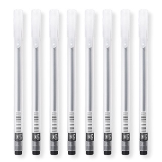 ปากกาหมึกเจลสีแดงสีน้ําเงินสีแดงสีดํา 0.5 มม. 1 ชิ้น
