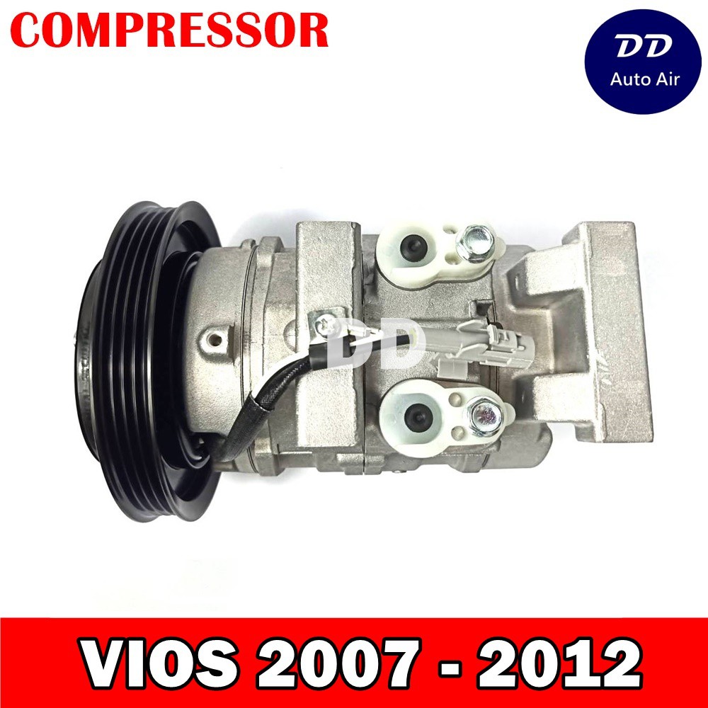 compressor-คอมแอร์-toyota-vios-07-12-คอมเพรสเซอร์-แอร์-โตโยต้าวีออส-07-12-คอมแอร์รถยนต์