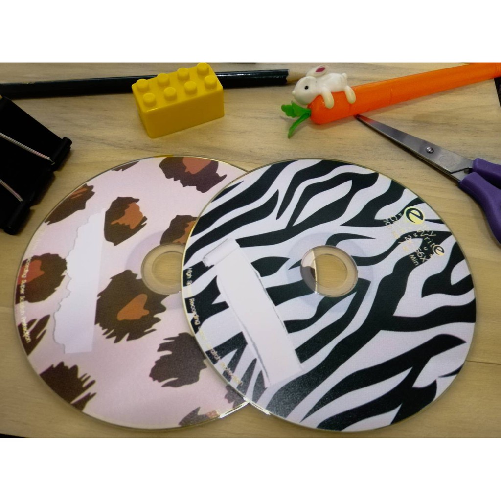 CD-R Pattern Animals. ซีดีเปล่าลายสัตว์โลกน่ารัก (4แผ่นพร้อมซอง ...