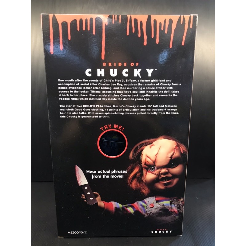 original-ของแท้-bride-of-chucky-mezco